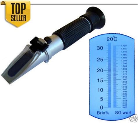 brix wort refractometer|how accurate is wort refraction.